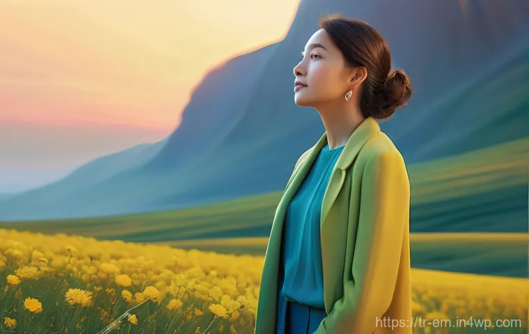 자기 돌봄을 위한 임상 심리학의 역할 - **Digital Detox and Inner Peace:** A serene individual, dressed in comfortable, modest casual clothi...